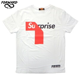 FORWARD MILANO(フォワード ミラノ)プリントセミオーバーサイズ半袖Tシャツ/ホワイト