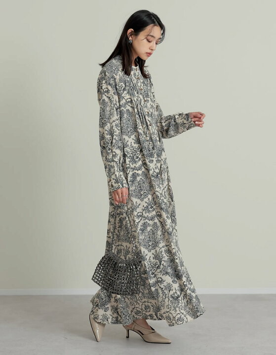 楽天市場】ヴィンテージプリントフレアワンピース レディース 春 夏  