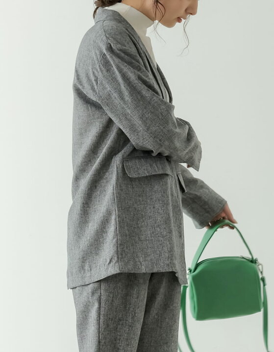 テーラードジャケット レディース 九分袖 カジュアル ライトアウター 春アウター 袖口カットオフ ゆったりとした リラックス感のある 着心地も確保 新品本物