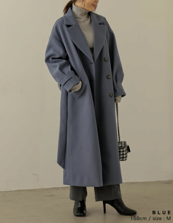 楽天市場】Mサイズ [WINTER COLLECTION]モッサダブルブレストトレンチ 