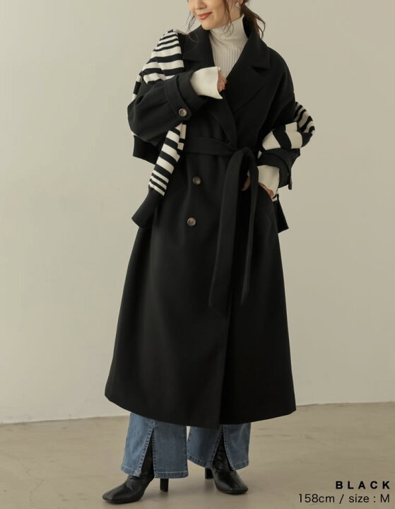 楽天市場】Mサイズ [WINTER COLLECTION]モッサダブルブレストトレンチ  