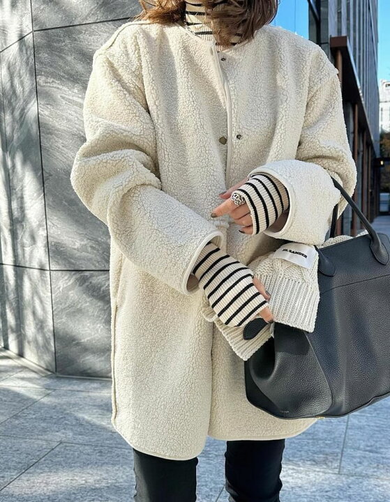 楽天市場】【全品MAX1,500円OFFクーポン】M/Lサイズ リバーシブルボア  