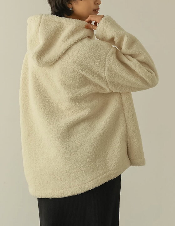 BIRTHDAY BASH】ボアフリースフーディー birthday bash BOA FLEECE 