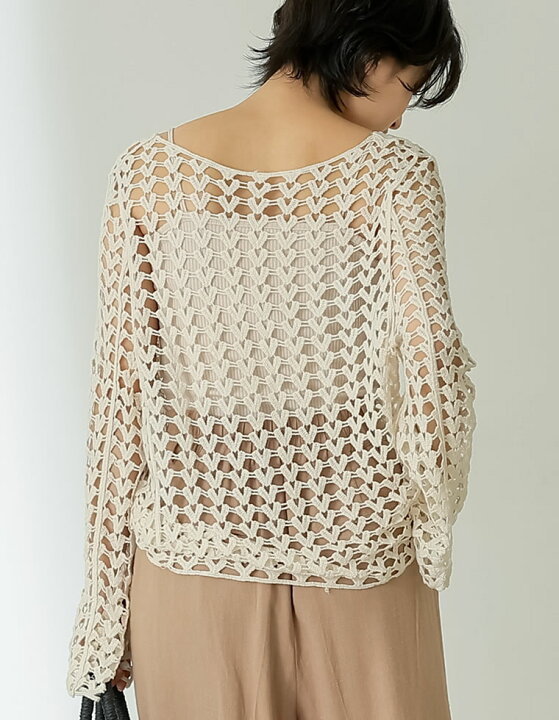 楽天市場】【SUMMER FAIR×800円OFFクーポン】M/Lサイズ 透かし編み 