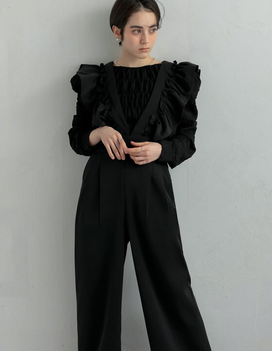 楽天市場】[低身長/高身長サイズ有]フロッキードットor無地フリル  