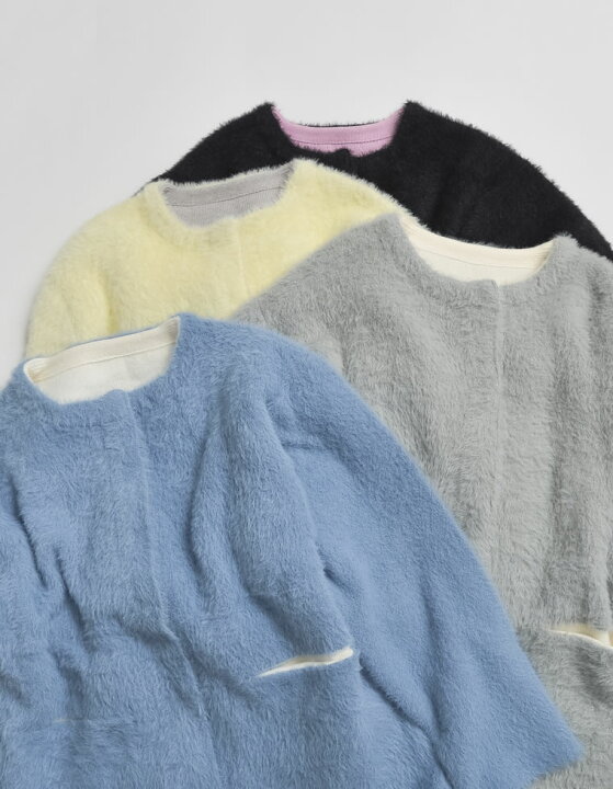 楽天市場】【全品2BUY15%OFFクーポン】M/Lサイズ ラメ配色ノーカラー  