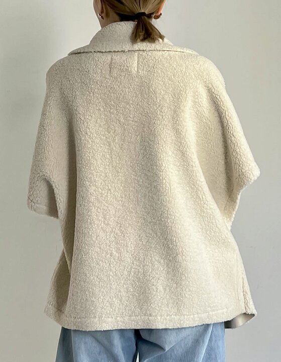 楽天市場】M/Lサイズ テディボアポンチョジャケット レディース SALE  