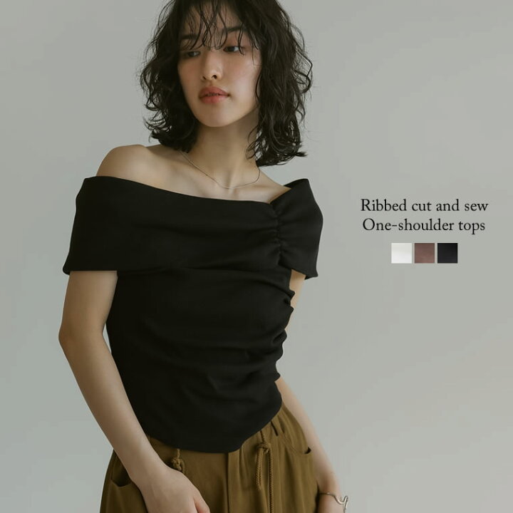 楽天市場】【全品2BUY10％OFFクーポン有】M/Lサイズ リブカットソー 
