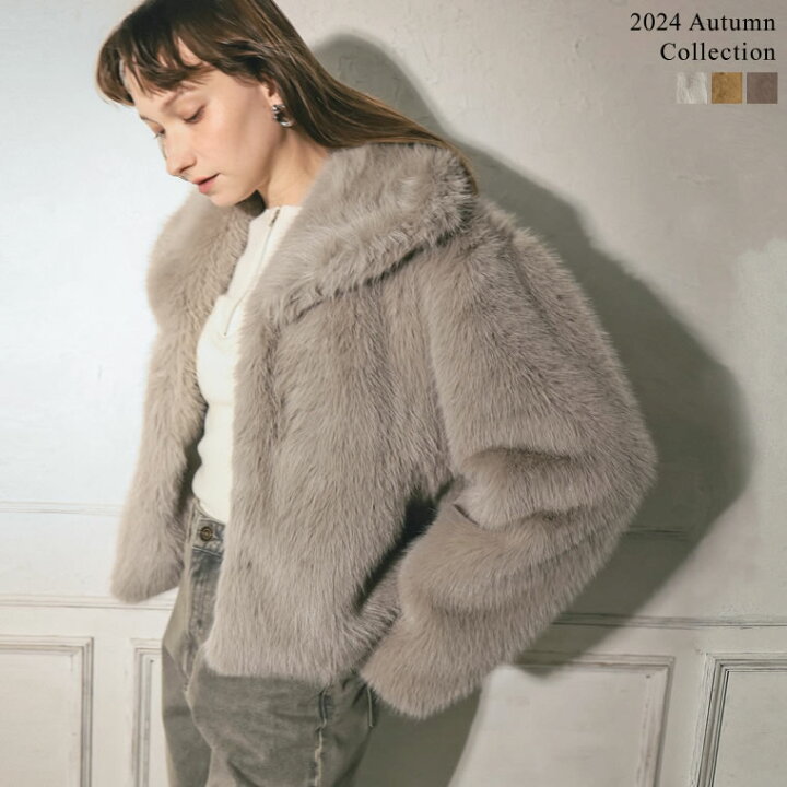 楽天市場】M/Lサイズ [2024 AUTUMN COLLECTION]ビッグカラーフェイク  