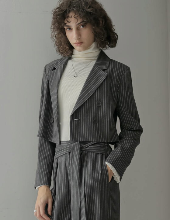 楽天市場】[2025 WINTER COLLECTION]微起毛ストライプショート 
