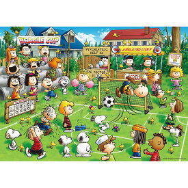 【新品】ジグソーパズル PEANUTS スヌーピー サッカー 500ピース(38x53cm)【宅配便】