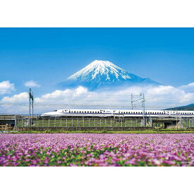 【新品】ジグソーパズル れんげの花と富士山(静岡) 500ピース(38x53cm)【宅配便】