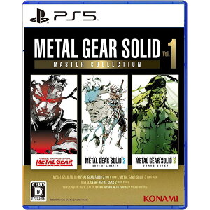 �y�V�i�zPS5 METAL GEAR SOLID: MASTER COLLECTION Vol.1�y���[���ցz