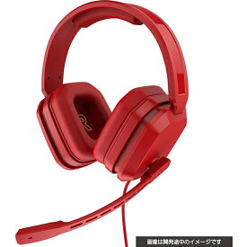 【新品】PS5 CYBER ゲーミングヘッドセット スタンダード (レッド)【Switch対応】【宅配便】