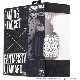 【新品】Switch GAMING HEADSET × FANTASISTA UTAMARO BLACK【PS5/PS4/Switchその他】【宅配便】