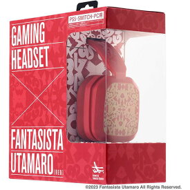 【新品】Switch GAMING HEADSET × FANTASISTA UTAMARO RED【PS5/PS4/Switchその他】【宅配便】