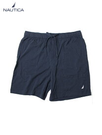 【USモデル】NAUTICA スウェット ショーツ 薄手 紺 ネイビー COTTON SWEAT SHORTS navy