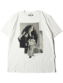 【インポート】H.E.R PHOTO SHORT SLEEVE TEE SHIRTS natural ハー フォト 半袖 Tシャツ ナチュラル