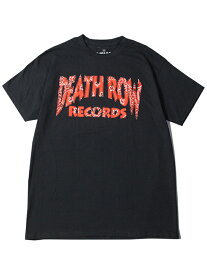 【インポート】DEATH ROW RECORDS PAISLEY LOGO SHORT SLEEVE TEE SHIRTS black デス ロウ 半袖 Tシャツ ブラック