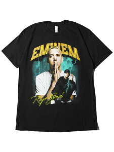 �y�C���|�[�g�zEMINEM SLIM SHADY RAP GOD SHORT SLEEVE TEE SHIRTS black �G�~�l�� ���b�v�S�b�h �t�H�g ���� T�V���c �u���b�N TOD