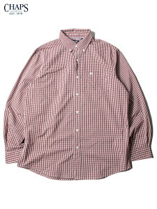 �y�C���|�[�g�zCHAPS CHECK L/S SHIRTS richruby multi �`���b�v�X �����O�X���[�u �V���c ���� ���b�h �z���C�g