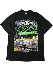�y�C���|�[�g�zLOW LOW IMPALA SHORT SLEEVE T-SHIRTS TEE black SHAKA BODY �V���J�{�f�B�[ �O���t�B�b�N T�V���c ���� �u���b�N