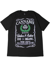 【インポート】CANNABIS "HIGH TIME" S/S TEE black カンナビスハイタイムズ Tシャツ ブラック