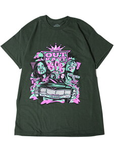 �y�C���|�[�g�zOUT KAST B.O.B SHORT SLEEVE TEE dark green �A�E�g�L���X�g �h�{���Y �I�[�o�[ �o�O�_�b�h �V���[�g�X���[�u T�V���c �_�[�N�O���[��