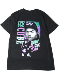 【インポート】ICE CUBE "TODAY WAS A GOOD DAY" SHORT SLEEVE TEE black アイスキューブ "トゥデイワズアグッデイ" ショートスリーブ Tシャツ ブラック