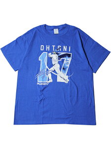 yUSfzMLB PLAYERS CHOISE "UNIFORM NUMBER" SHOHEI OHTANI #17 SHORT SLEEVE TEE light blue GGr[ vC[Y `CX jtH[io[ Jĕ V[gX[u TVc Cgu[
