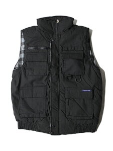 Renegade Sports Wear MULTI POCKET UTILITY VEST black ���l�Q�[�h �X�|�[�c �}���` �|�P�b�g ���[�e�B���e�B�[ �x�X�g �u���b�N �C���|�[�g