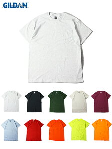�yUS���f���zGILDAN Ultra Cotton 6.0 oz Short Sleeve Pocket T-Shirt S/S Tee �M���_�� 6�I���X �|�P�b�gT�V���c ���� �E���g���R�b�g�� ���n �v���[�� �S11�F