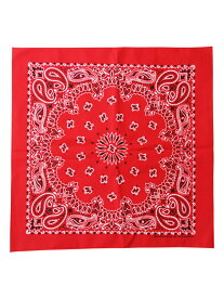 【メール便対応 2点まで】【US買い付け正規品】HAV-A-HANK PAISLEY BANDANA Made in USA red ハバハンク ペイズリー バンダナ レッド(BAND-M0001)