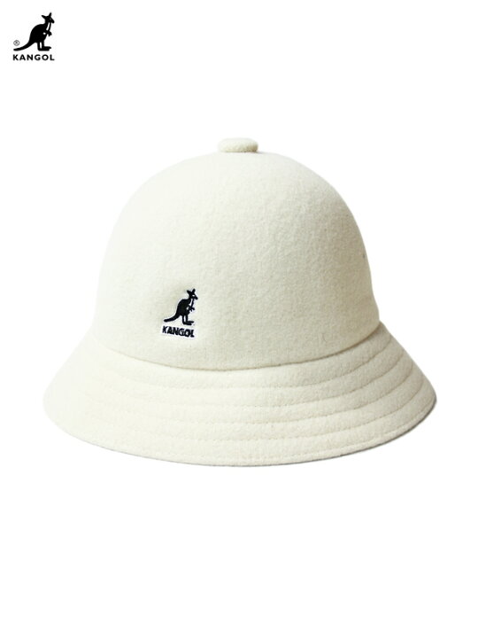 楽天市場】【USモデル】KANGOL WOOL CASUAL HAT white カンゴール 