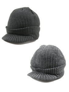 �y�C���|�[�g�zVISOR BEANIE KNIT CAP black / heather chacoal gray �A�N���� �j�b�g�L���b�v �j�b�g�X �o�C�U�[�r�[�j�[