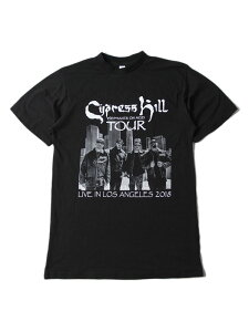 �y�C���|�[�g�zCYPRESS HILL LIVE IN LOS ANGELES 2018 S/S TEE black �T�C�v���X�q�� ���C�u �C�� ���T���[���X ����T�V���c �u���b�N