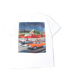 【インポート】IN-N-OUT BURGER 2007 LOOKING BACK SHORT SLEEVE TEE white インアンドアウトバーガー 半袖 Tシャツ ホワイト