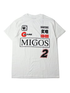 �y�I�t�B�V�����zMIGOS CULTURE S/S Tee white �~�[�S�X T�V���c �� �z���C�g