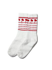 【メール便対応商品】【インポート】IN-N-OUT BURGER DRINK CUP SOCKS SOX white/red インアンドアウト バーガー ソックス 靴下 パイル ホワイト/レッド