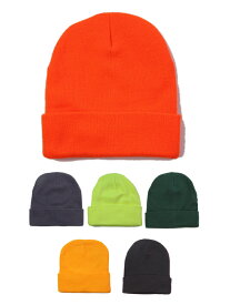 【メール便対応 1点まで】【インポート】OTTO ACRYLIC KNIT CUFF BEANIE CAP オットー アクリル ニットキャップ ニット帽