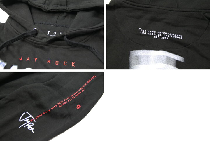 楽天市場】【インポート正規品】TDE JAY ROCK プルオーバーパーカー 