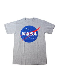 【US買い付け品】NASA LOGO TEE gray グレイ ロゴ S/S TEE