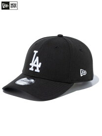 【正規取扱店】NEW ERA 9FORTY " Los Angeles DODGERS" ADJUSTABLE CAP black/s.white ニューエラ 940 ロサンゼルス・ドジャース キャップ ブラック/スノー ホワイト