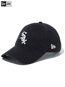 �y���K�戵�X�zNEW ERA 9TWENTY  CHICAGO WHITE SOX  WASHED ADJUSTABLE COTTON CAP black/white �j���[�G�� 920 �V�J�S�E�z���C�g�\�b�N�X �N���X�X�g���b�v �E�H�b�V���h�R�b�g���L���b�v �u���b�N/�z���C�g