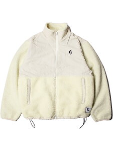 game clothing ORIGINAL Mr.G LOGO BOA FLEECE JACKET natural Q[N[WO ~X^[G S {A t[X WPbg i`