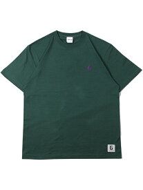 game clothing ORIGINAL "Mr.G" LOGO SHORT SLEEVE TEE SHIRTS ivy green/purple ゲームクロージング ミスターG ロゴ ショートスリーブ Tシャツ 半袖 アイビーグリーン/パープル