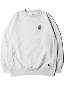game clothing ORIGINAL G WING FOOT HEAVY WEIGHT FULL CREW NECK SWEAT ash �Q�[���N���[�W���O �I���W�i�� G�E�B���O�t�b�g �N���[�l�b�N�X�E�F�b�g �A�b�V���O���[