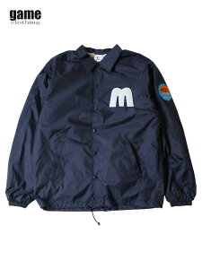 game clothing ORIGINAL M WAPPEN BOA COACH JACKET WING FOOT navy �{�A �R�[�`�W���P�b�g �E�C���h�u���[�J�[ �� �l�C�r�[