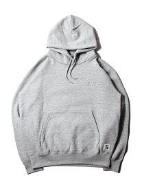 game clothing ORIGINAL "BASEBALL" LOGO PULLOVER HOODIE gray/gray ゲームクロージング ベースボール ロゴ プルオーバー フーディー パーカー グレー