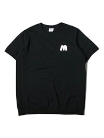 game clothing ORIGINAL "M PATCH" HEAVYWEIGHT S/S Tee SHIRTS black へヴィーウェイト Tシャツ 7.1オンス サイドパネル リブ パッチ ブラック
